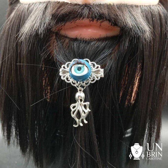 Bijoux de barbe "Je t'ai à l'œil" 