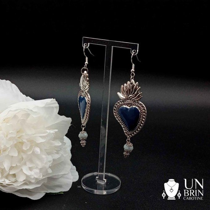 Boucles d'oreilles  "Ex Voto"