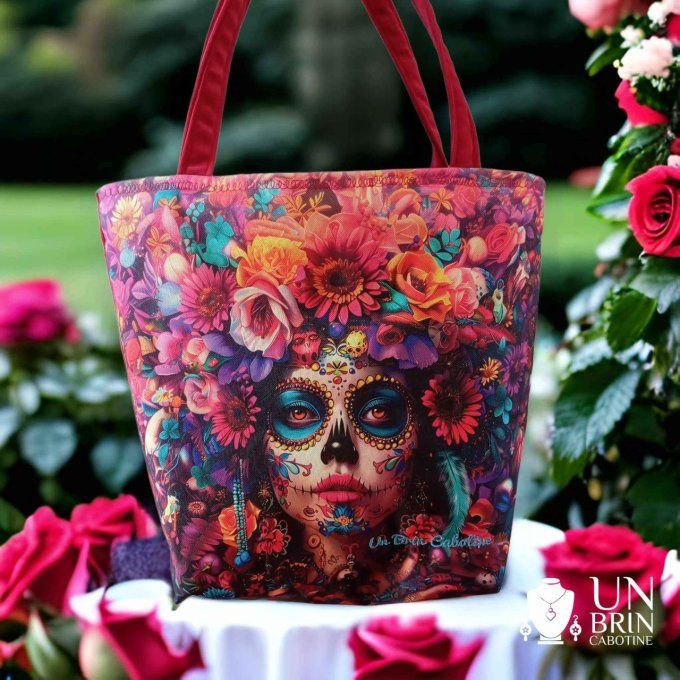 Sac cabas calavera