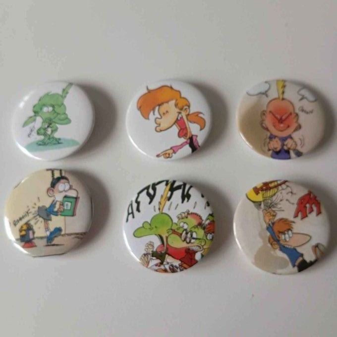 Badges Titeuf et compagnie